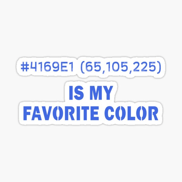 Color Code Stickers Redbubble - hex code for no clip in roblox roblox codes on mobile
