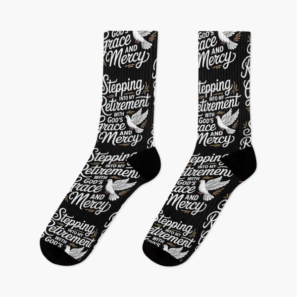 Item preview, Stepping Into My Retirement With God`s Grace And Mercy designed and sold by Redgiant87x.