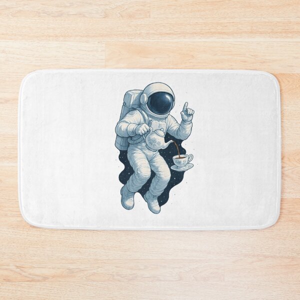 Item preview, Astronaut Cosmic Tea Break  Zero-G Earl Grey designed and sold by Shoot-The-Moon.