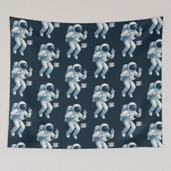 Item preview, Astronaut Cosmic Tea Break  Zero-G Earl Grey designed and sold by Shoot-The-Moon.
