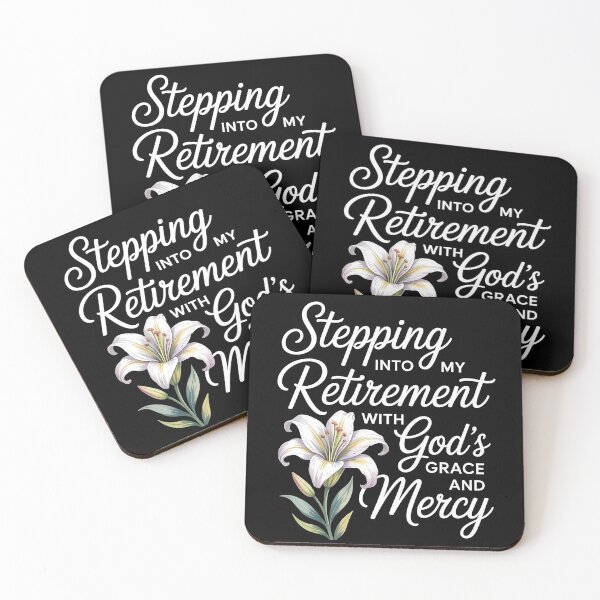 Item preview, Stepping Into My Retirement With God`s Grace And Mercy designed and sold by Redgiant87x.