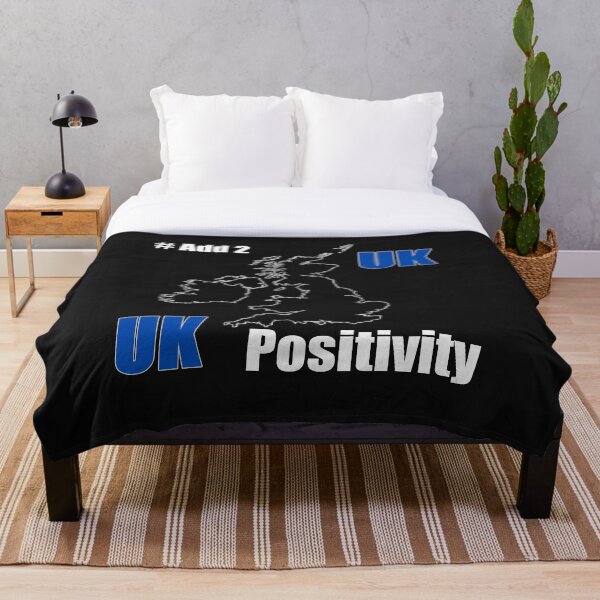 Artikelvorschau, Fügen Sie 2 Positivity UK mit fettem blauem Text hinzu entworfen und verkauft von hardingcarl2.