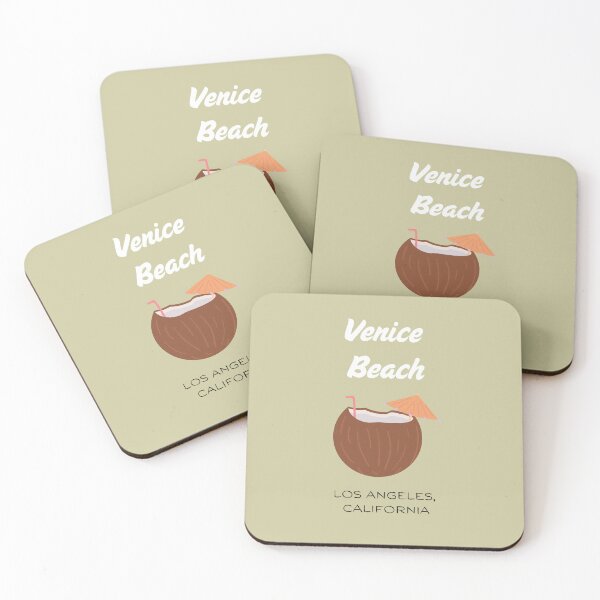 Item preview, Venice Beach Design – California Coconut Art designed and sold by CherryWavesJune.