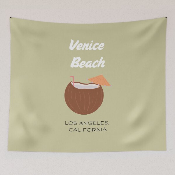 Item preview, Venice Beach Design – California Coconut Art designed and sold by CherryWavesJune.