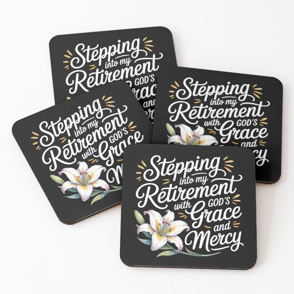 Item preview, Stepping Into My Retirement With God`s Grace And Mercy designed and sold by Redgiant87x.