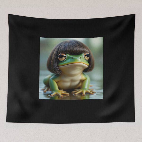 Item preview, Frog in a Wig designed and sold by Bondrewd1.