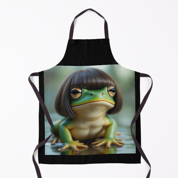 Item preview, Frog in a Wig designed and sold by Bondrewd1.