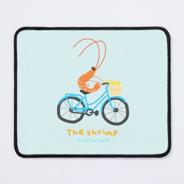 Item preview, The shrimp on the bicycle designed and sold by petiteToulon.