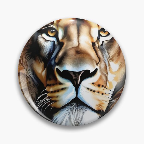 Item preview, Regal Lion Face designed and sold by StudioIXI.