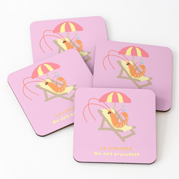 Item preview, The sunbathing shrimp - Frenchie designed and sold by petiteToulon.