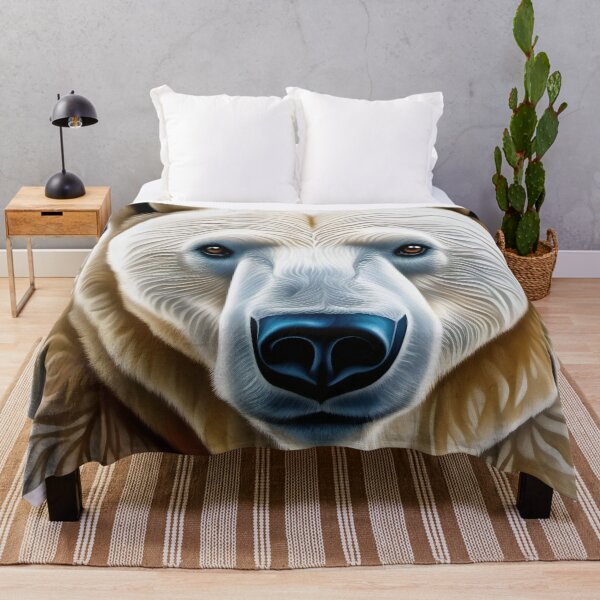 Item preview, Majestic Polar Bear Close-Up designed and sold by StudioIXI.