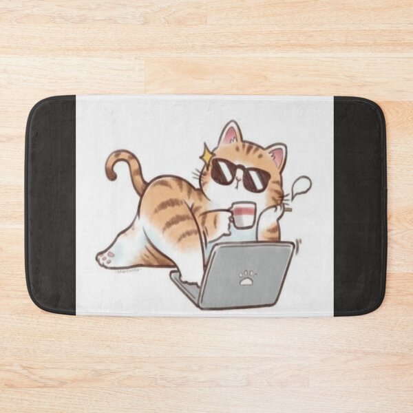Item preview, handmade working busy stylish cat drawing designed and sold by NivyasArtistry.