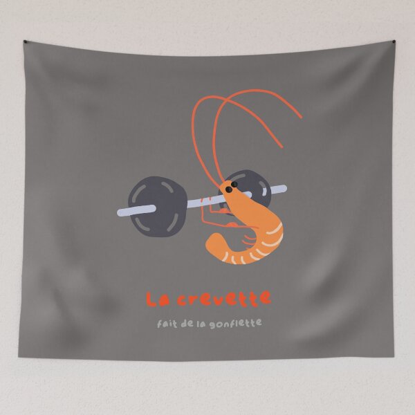 Item preview, The shrimp is swelling designed and sold by petiteToulon.