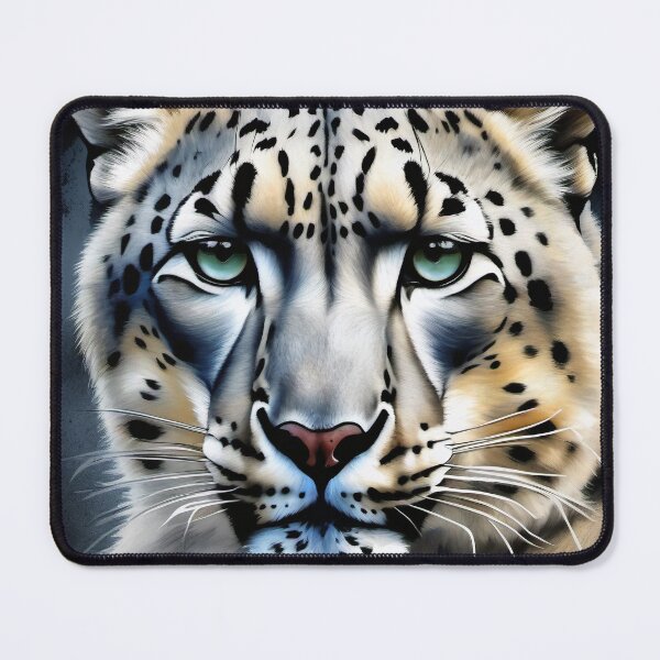 Item preview, Captivating Snow Leopard Portrait designed and sold by StudioIXI.