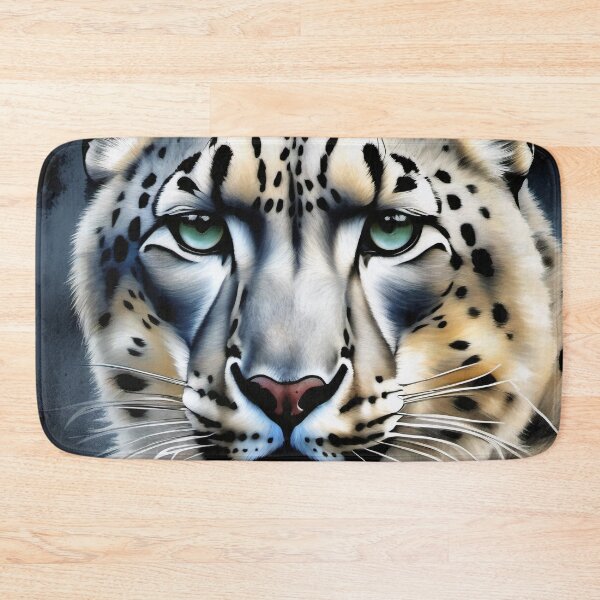 Item preview, Captivating Snow Leopard Portrait designed and sold by StudioIXI.