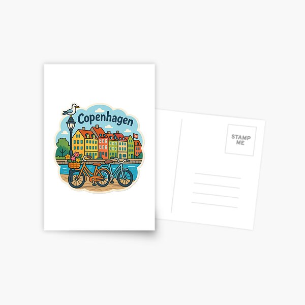 Item preview, Copenhagen Denmark City Bicycle designed and sold by M4nulas.