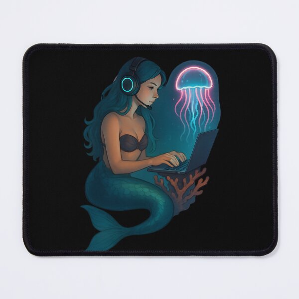 Item preview, Streaming Siren Sea-Live Influencer Aquatic Feed designed and sold by Shoot-The-Moon.