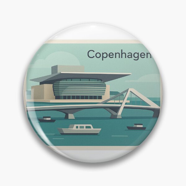 Item preview, Copenhagen Denmark City Opera designed and sold by M4nulas.