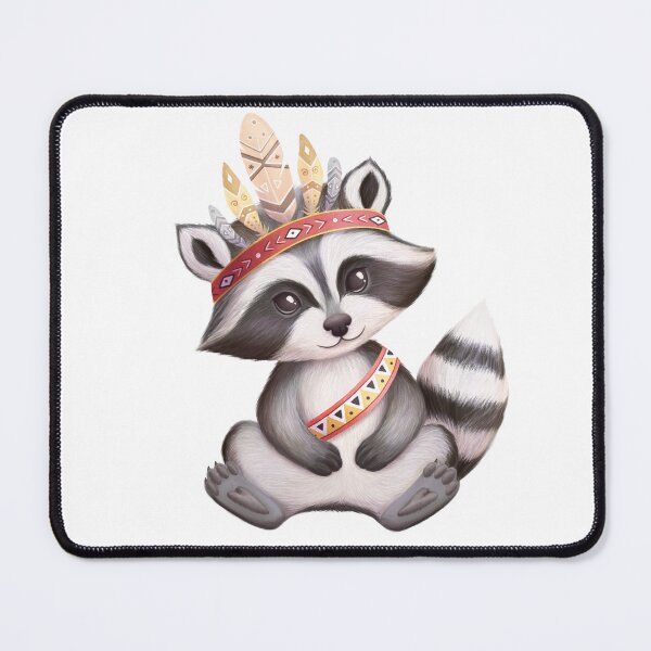 Item preview,     The Indian raccoon designed and sold by tigerda.