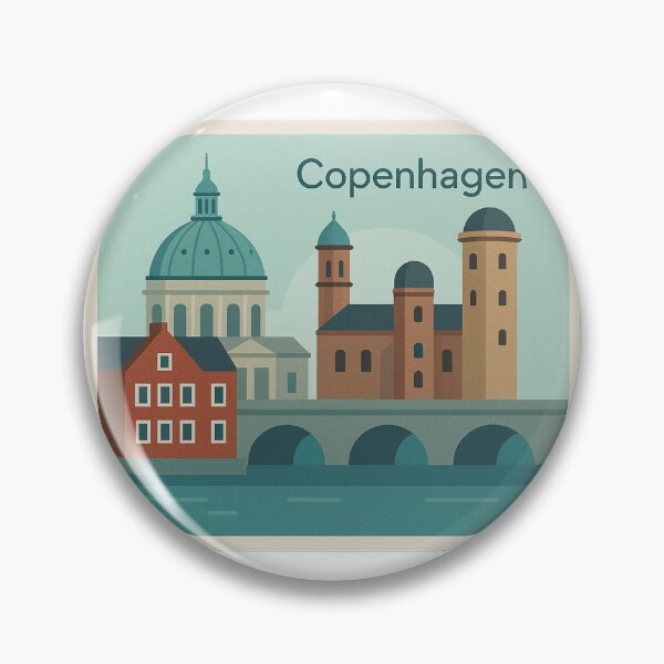 Item preview, Copenhagen Denmark City Oldtown designed and sold by M4nulas.