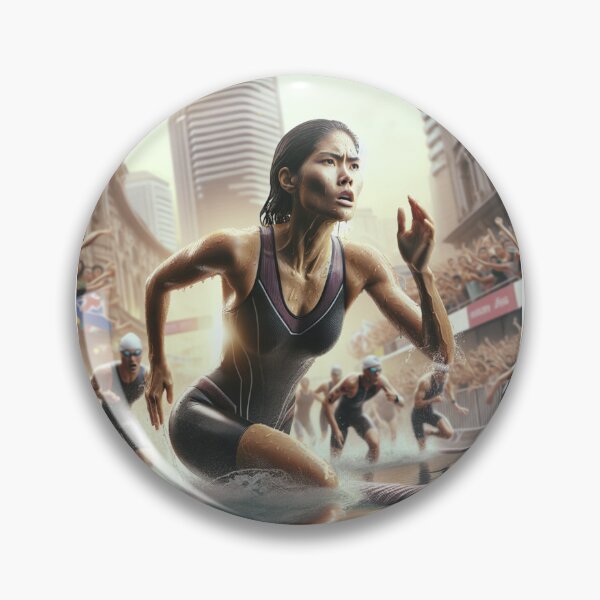 Item preview, "Rise From the Water – Race With Fire" designed and sold by Triathlongram.