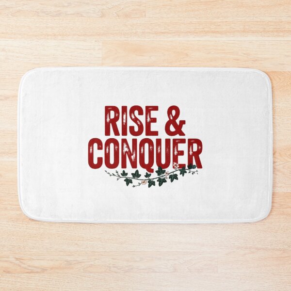 Item preview, Rise & Conquer – Bold Motivational Quote with Grit and Gothic Aesthetic designed and sold by GemBob Creations.