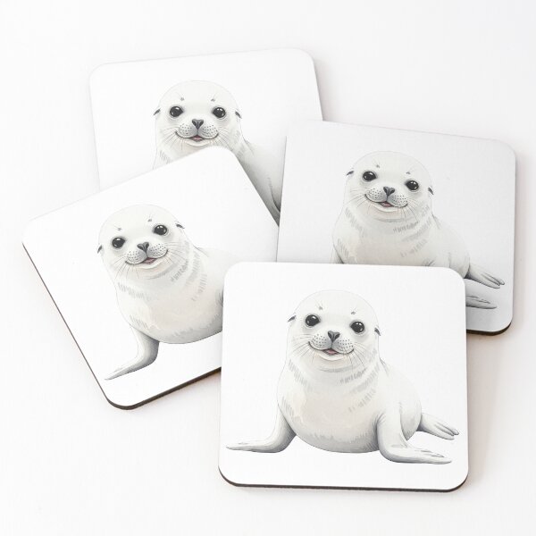 Item preview, Baby Harp Seal designed and sold by 4rtistcDrift.