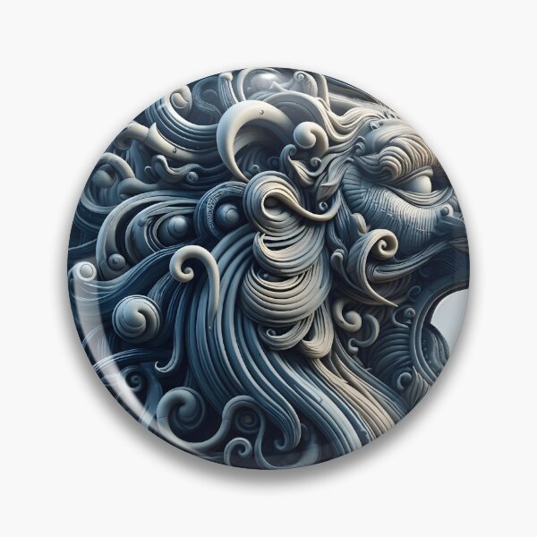 Item preview, Majestic Lion - Intricate Art Design designed and sold by StudioIXI.