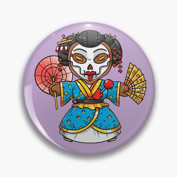 Item preview, Chibi Geisha Japanese Spirit designed and sold by Voodoo Store Paranormal Collections.