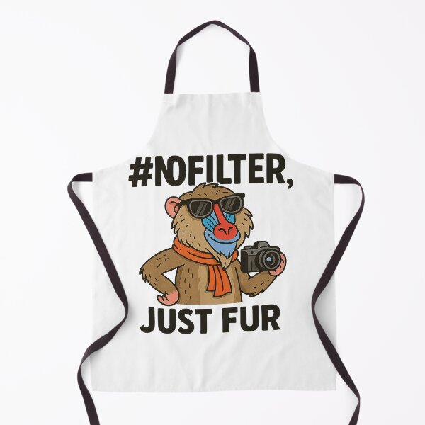 Item preview, #NOFILTER, JUST FUR – Baboon Influencer designed and sold by SpectrumCreations.