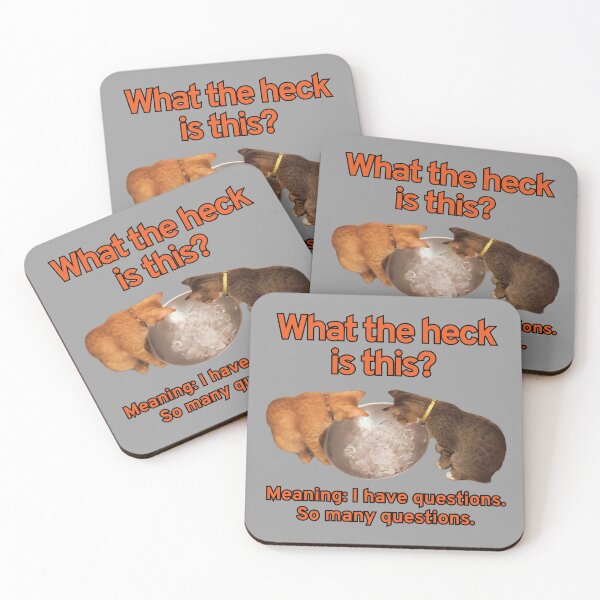 Item preview, Funny Cats What the heck is this designed and sold by HappyHavenStu.
