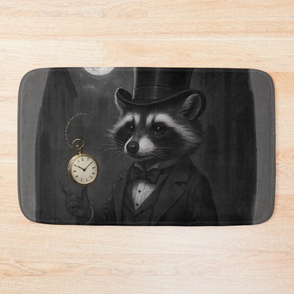 Item preview, Pocket-Watch Raccoon. Surreal animal. designed and sold by Shoot-The-Moon.
