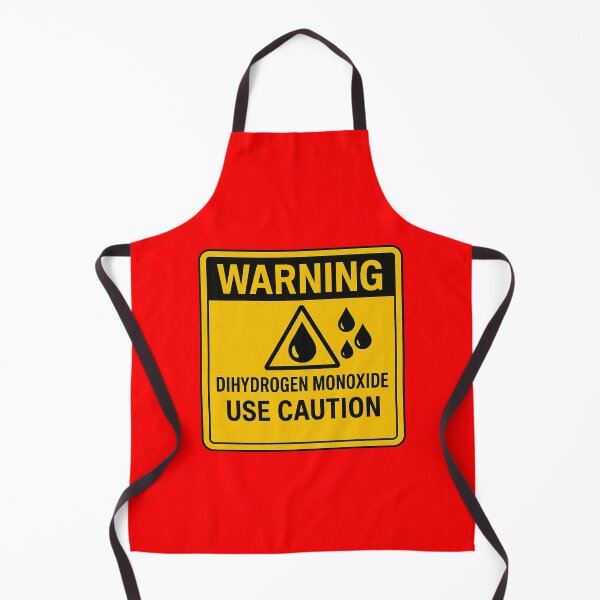 Item preview, Dihydrogen Monoxide Use Caution Warning Sign designed and sold by zzz888.