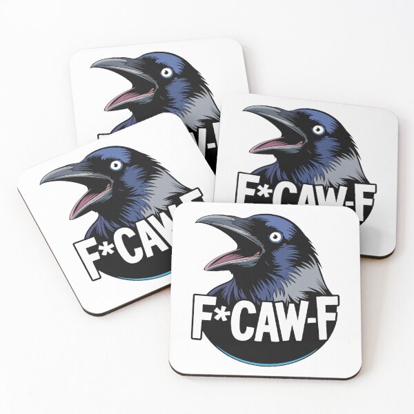 Item preview, F*CAW-F! designed and sold by Angry Swan Designs.