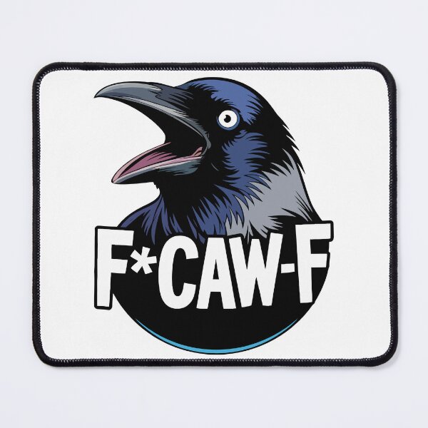 Item preview, F*CAW-F! designed and sold by Angry Swan Designs.