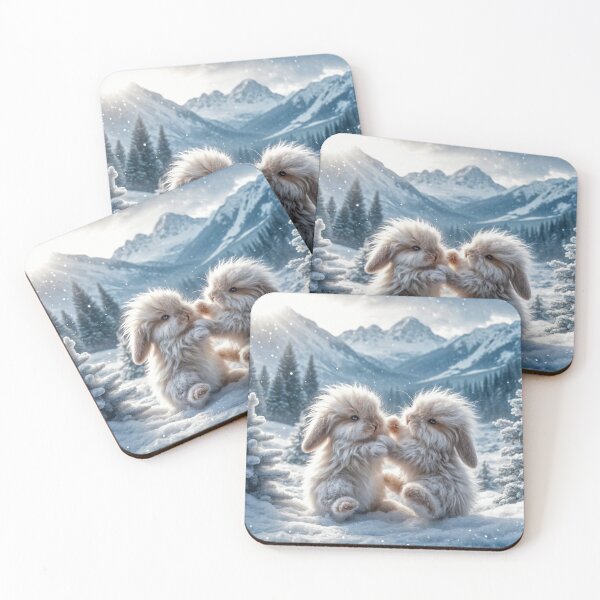 Item preview, Snow Leverets designed and sold by Krys Bailey.