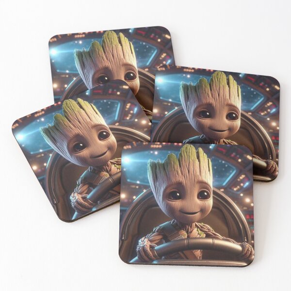 Item preview, Groot pilots a ship in the galaxy designed and sold by Helene-Creation.