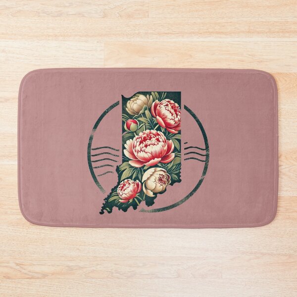 Item preview, Indiana Peonies Post designed and sold by FrictionMaxxing.