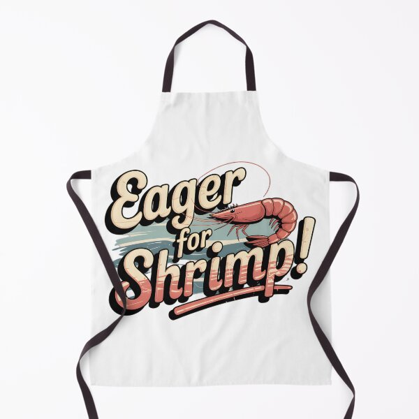 Item preview, Eagar for Shrimp! designed and sold by Stuart Wallace's Extremely Specific & Nice Things.