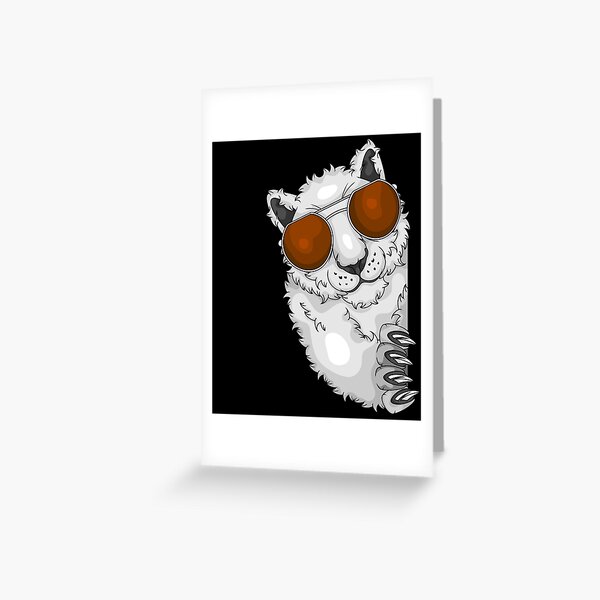 Item preview, Cool Snow Leopard With Sunglasses Kids Snow Leopard designed and sold by DSWShirts.