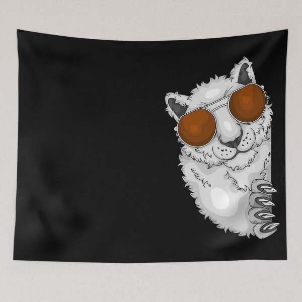 Item preview, Cool Snow Leopard With Sunglasses Kids Snow Leopard designed and sold by DSWShirts.