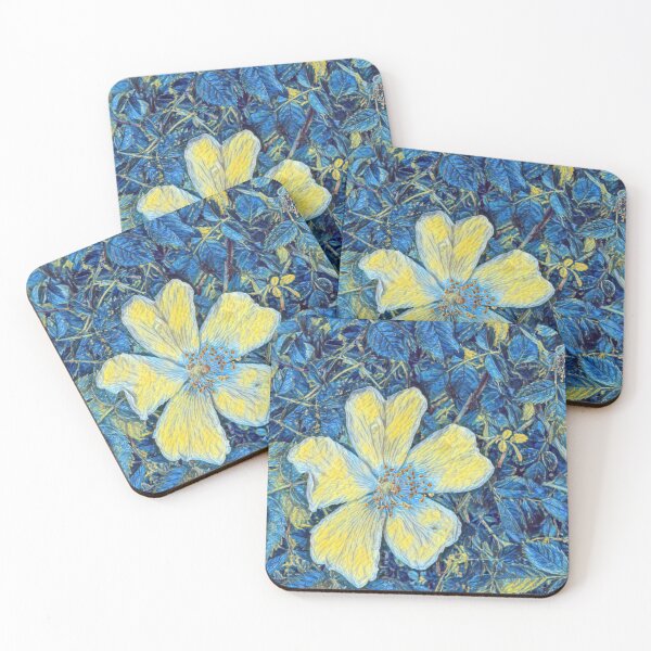 Item preview, Yellow Wild Rose - Rosa Canina designed and sold by Dali RB.