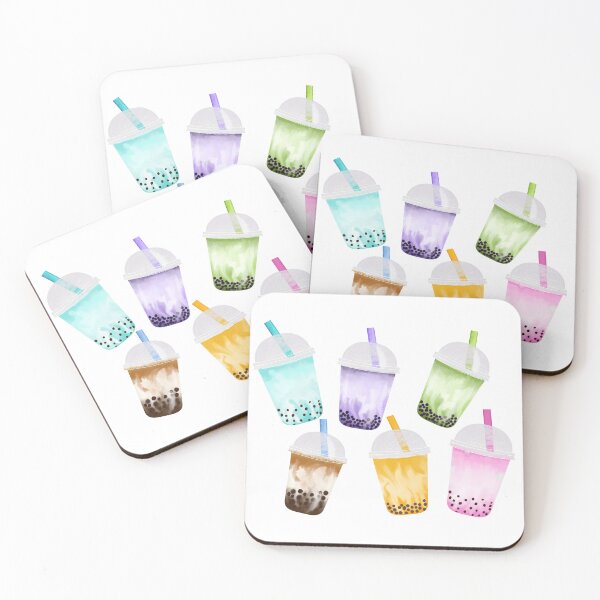 Item preview, Colorful Bubble Boba Teas designed and sold by daphsam.