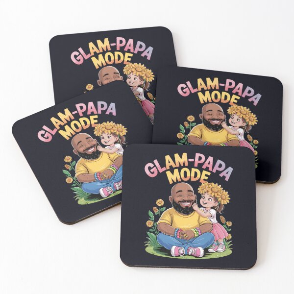 Item preview, Glam Papa Mode Activated with Daughter Power and Joy designed and sold by Taans-Creation.