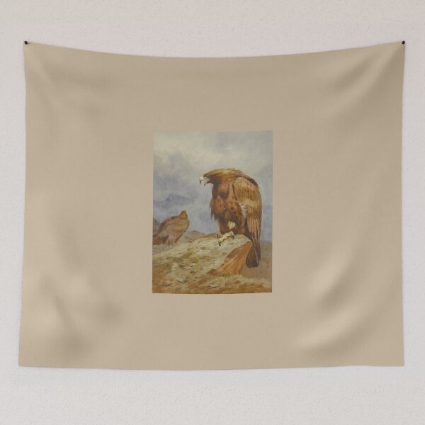 Item preview, Pair of Golden Eagles by Archibald Thorburn designed and sold by Amanda1775.