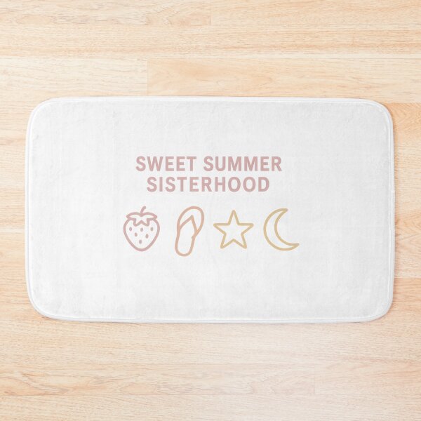 Item preview, Sweet Summer Sisterhood – Pastel Icon Row Design designed and sold by summer-loving.