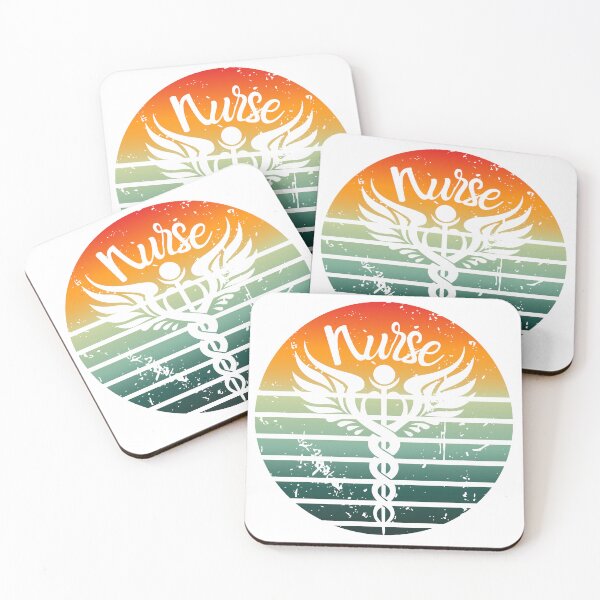 Item preview, Vintage Nurse Shirt, Retro Sunset, RN Gift, Nurse Life designed and sold by TheMysticNook.