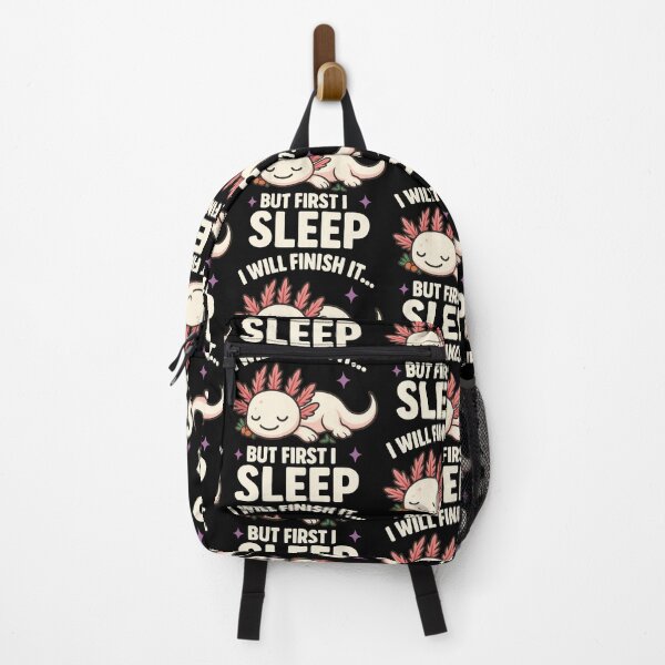Item preview, Sleepy Axolotl Motivation | Cute Lazy Axolotl Quote Design designed and sold by TeeTimeTreasure.