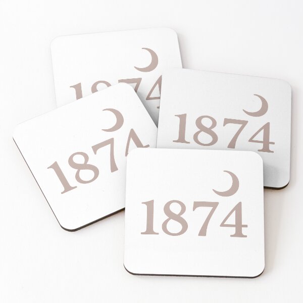 Item preview, 1874 Crescent Moon – Gamma Phi Beta Inspired Founding Year Art designed and sold by summer-loving.
