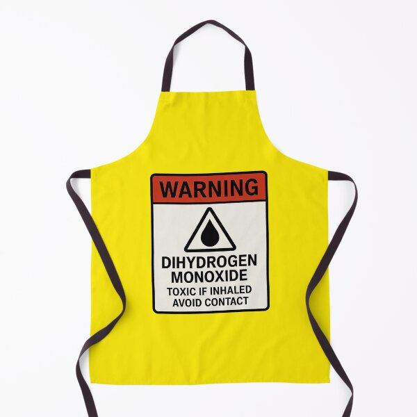 Item preview, Dihydrogen Monoxide Toxic Inhaled Warning Sign designed and sold by zzz888.